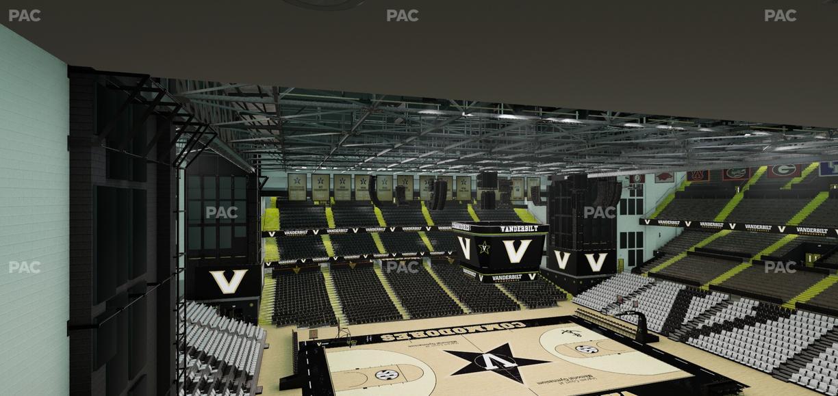 Memorial Gym - Section 3 K Seat View