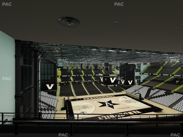 Memorial Gym - Section 3 K Seat View