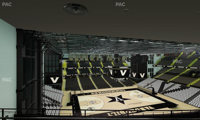 Memorial Gym - Section 3 K Seat View