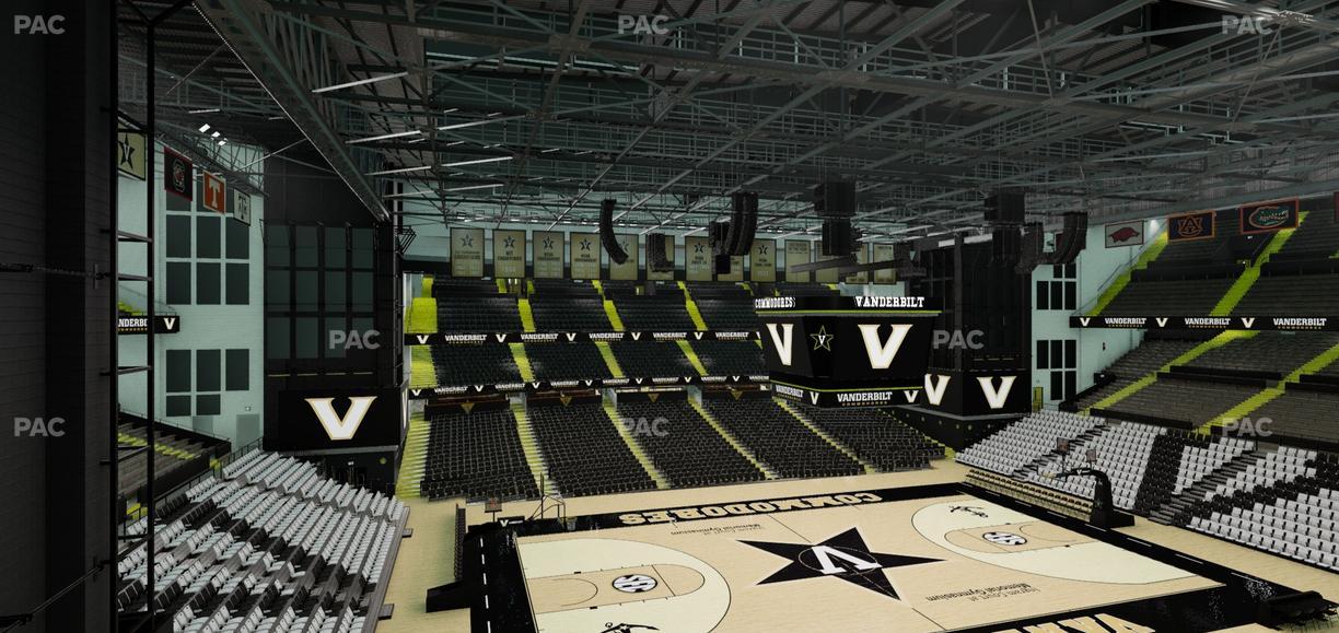 Memorial Gym - Section 3 K Seat View