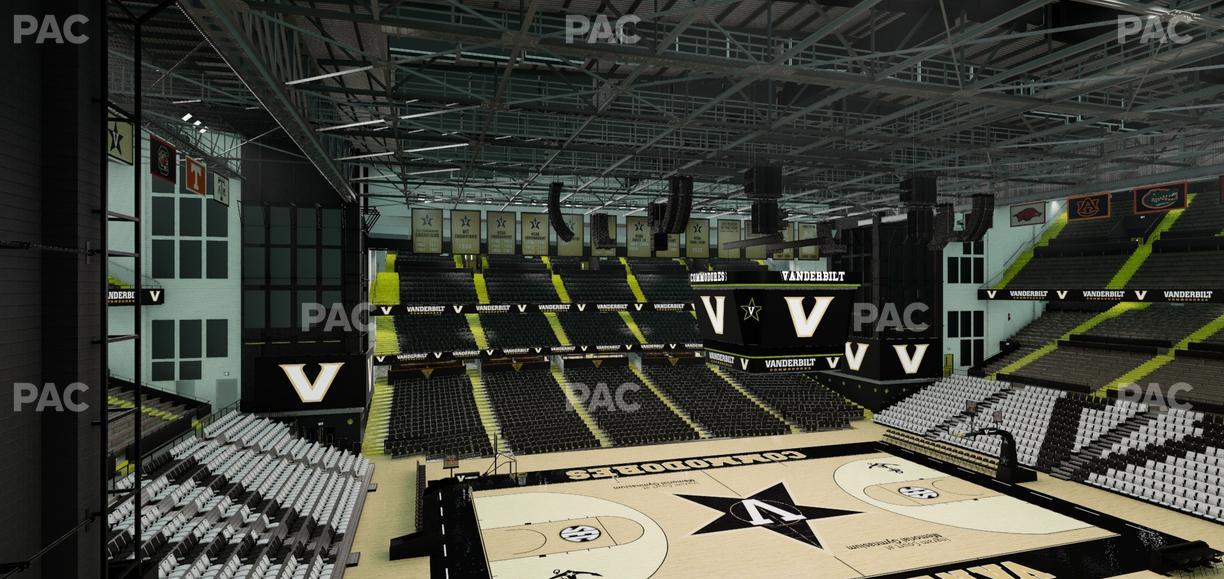Memorial Gym - Section 3 K Seat View