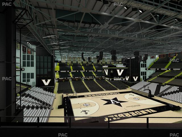 Memorial Gym - Section 3 K Seat View