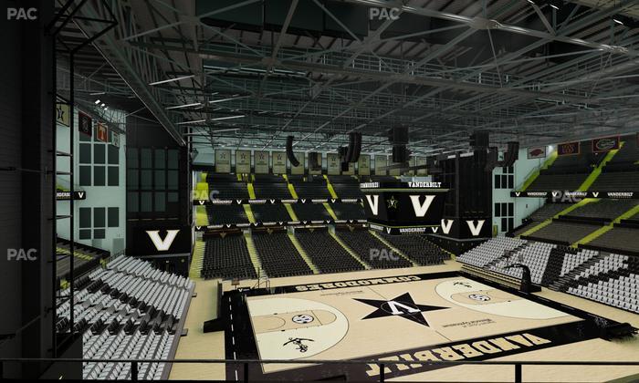 Memorial Gym - Section 3 K Seat View