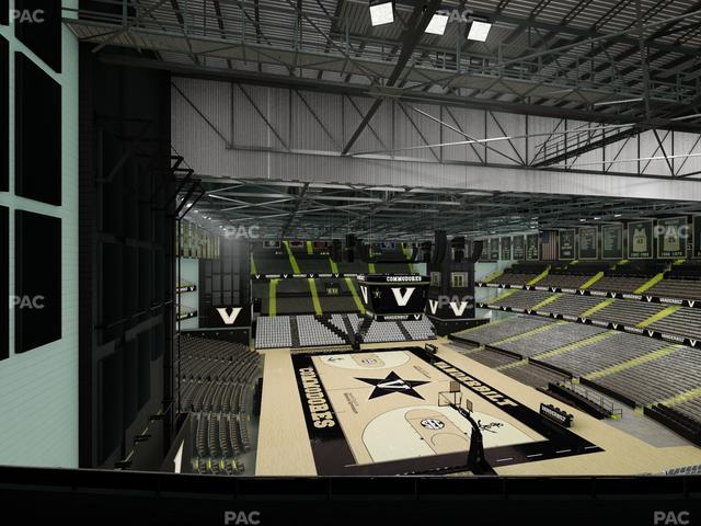 Memorial Gym - Section 3 L Seat View