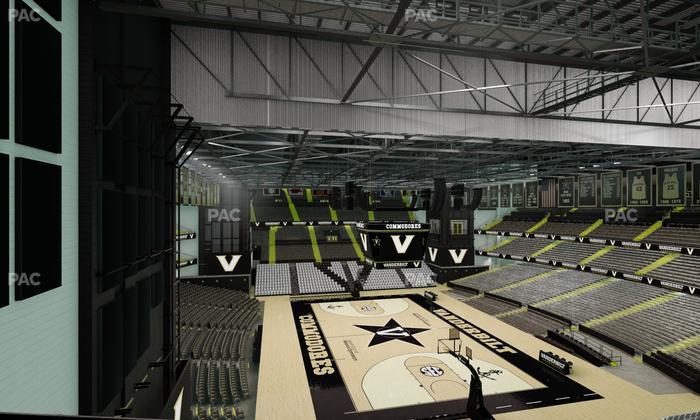 Memorial Gym - Section 3 L Seat View