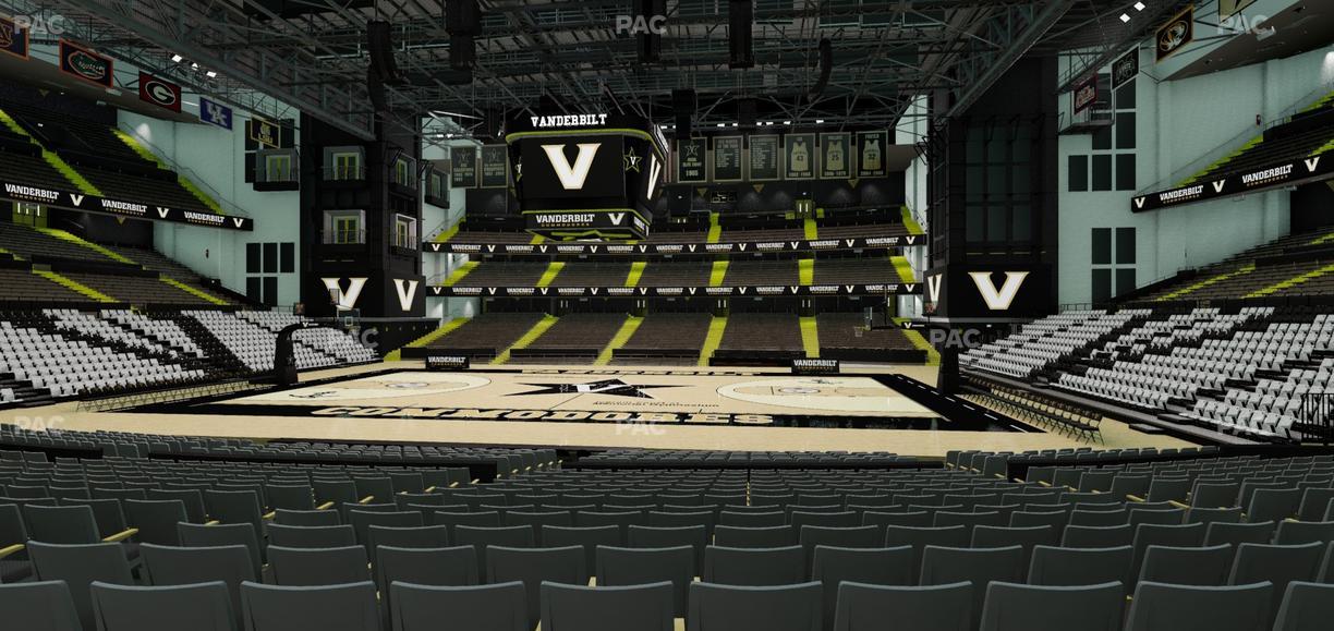 Memorial Gym - Section B Seat View