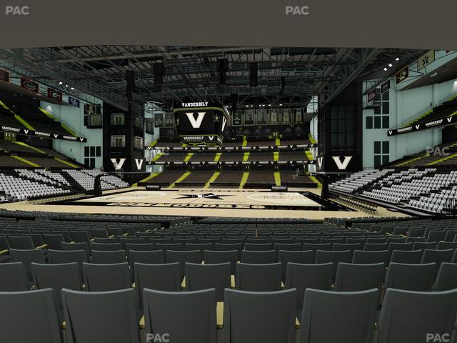 Memorial Gym - Section B Seat View