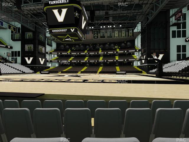 Memorial Gym - Section B Seat View