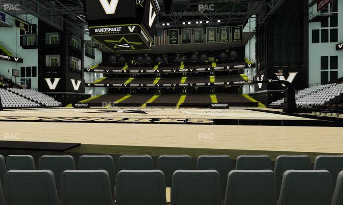 Memorial Gym - Section B Seat View