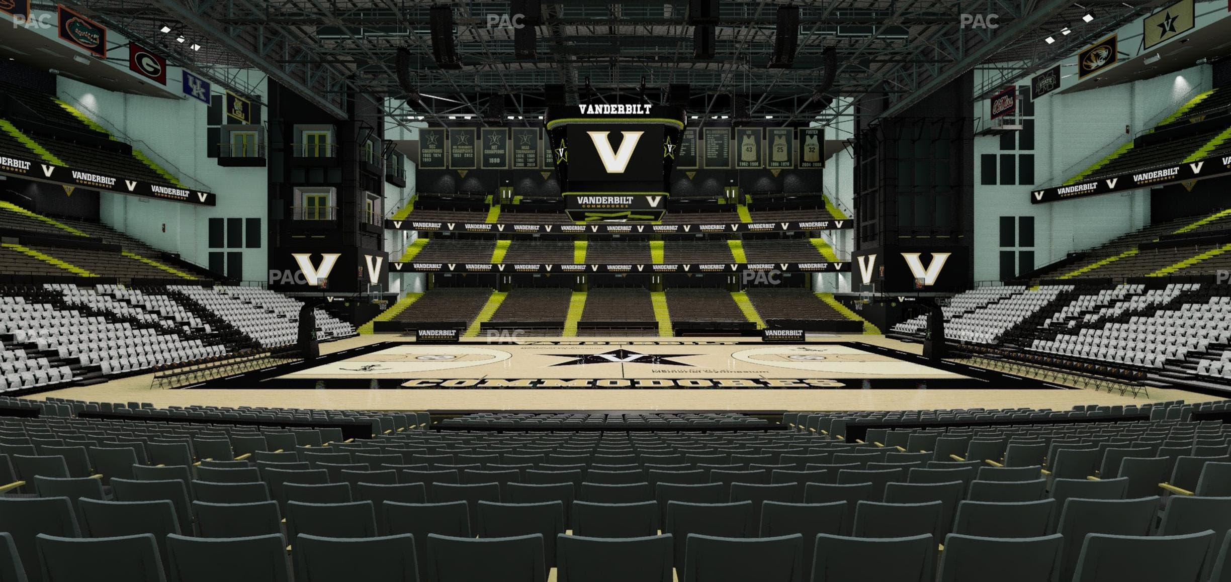 Memorial Gym - Section C Seat View