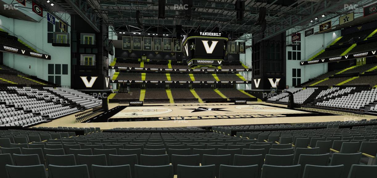Memorial Gym - Section D Seat View
