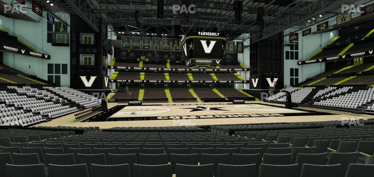 Memorial Gym - Section D Seat View