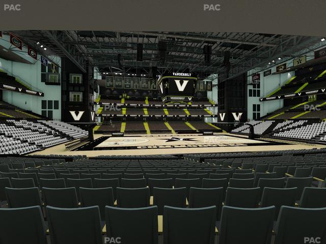 Memorial Gym - Section D Seat View