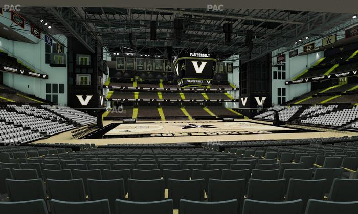Memorial Gym - Section D Seat View