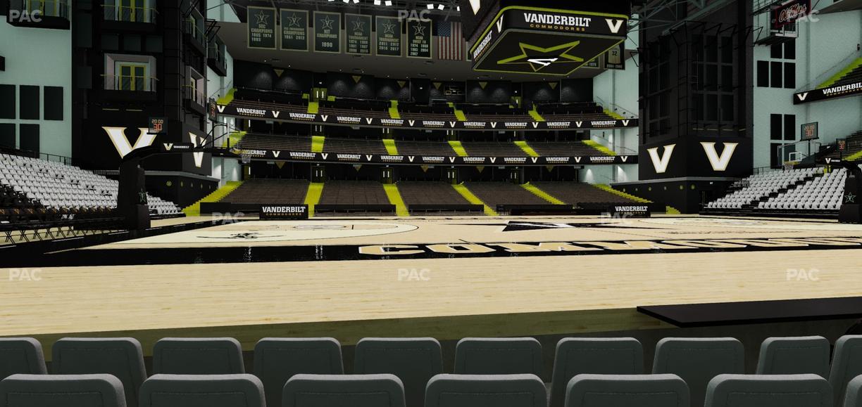 Memorial Gym - Section D Seat View