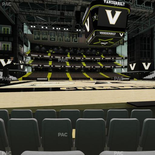 Memorial Gym - Section D Seat View
