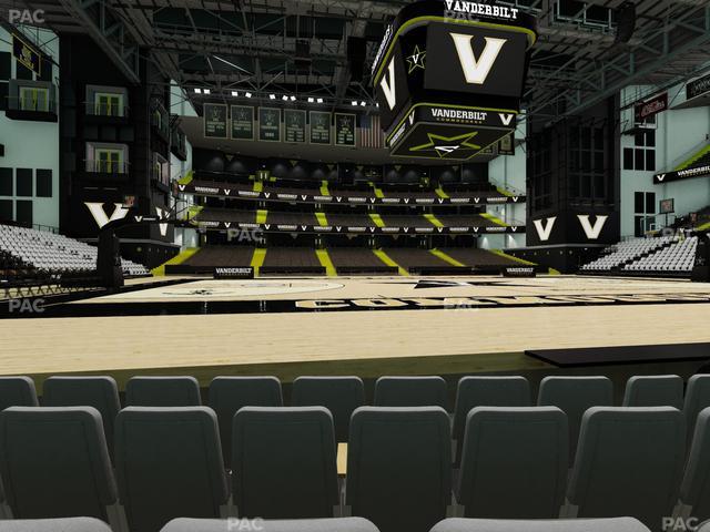 Memorial Gym - Section D Seat View