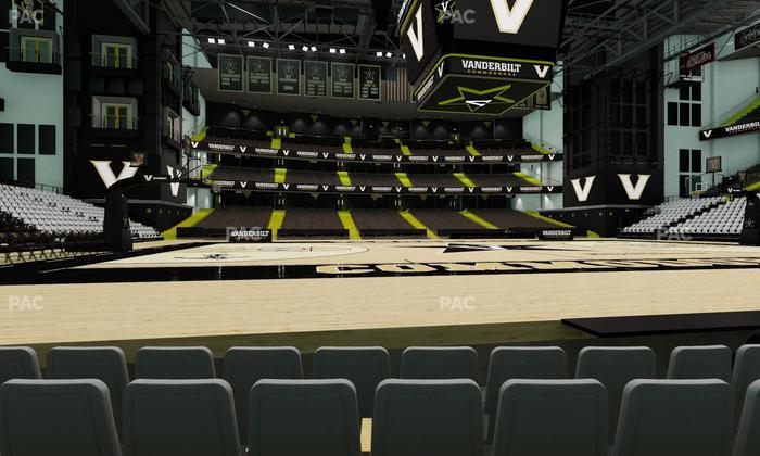 Memorial Gym - Section D Seat View