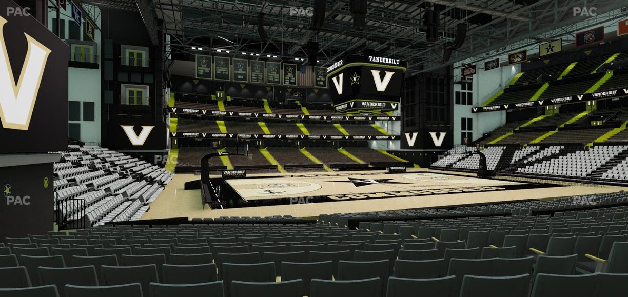 Memorial Gym - Section E Seat View