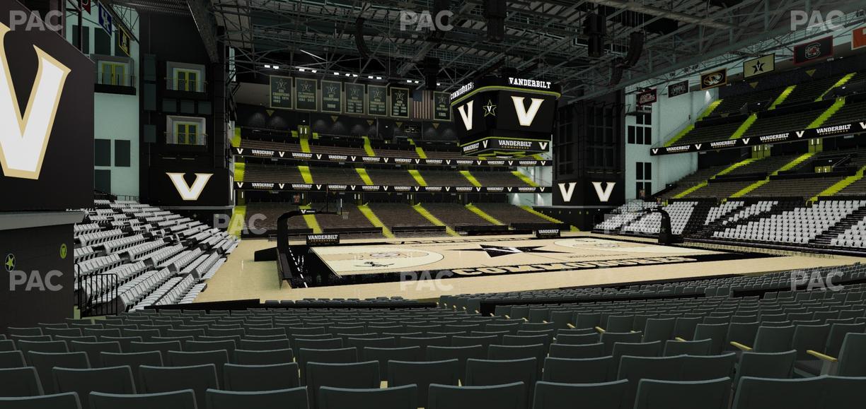 Memorial Gym - Section E Seat View