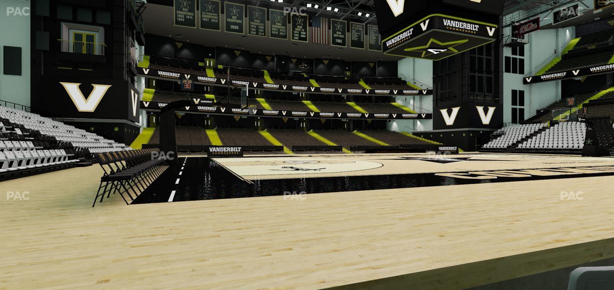 Memorial Gym - Section E Seat View