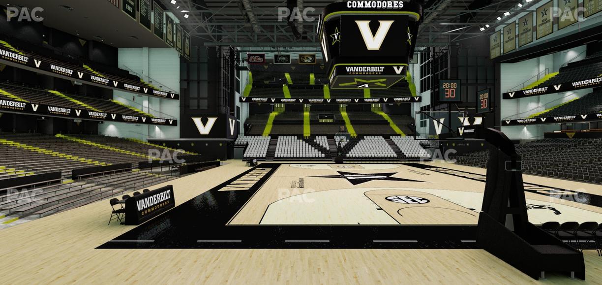 Memorial Gym - Section F Seat View
