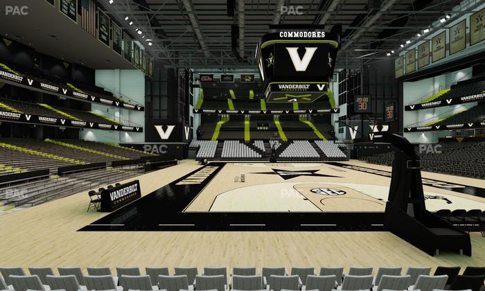 Memorial Gym - Section F Seat View