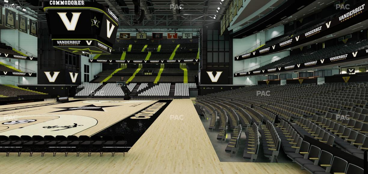 Memorial Gym - Section F Seat View