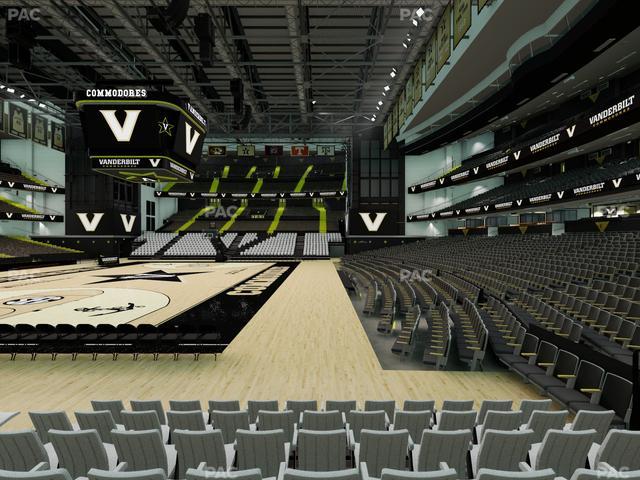 Memorial Gym - Section F Seat View