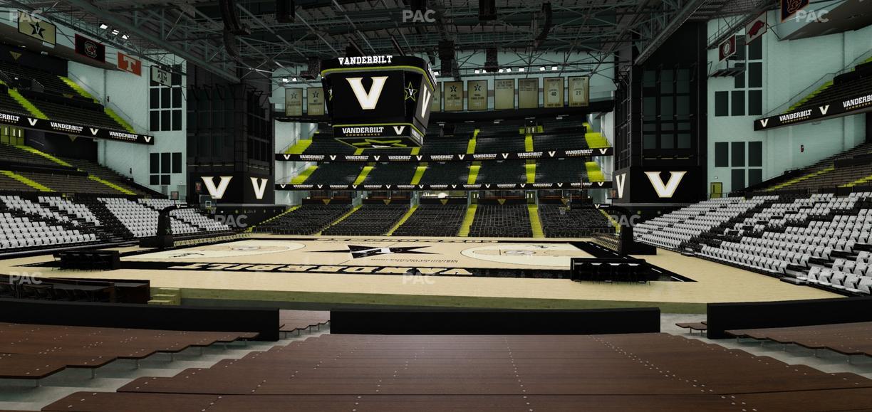 Memorial Gym - Section H Seat View