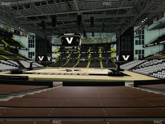 Memorial Gym - Section H Seat View