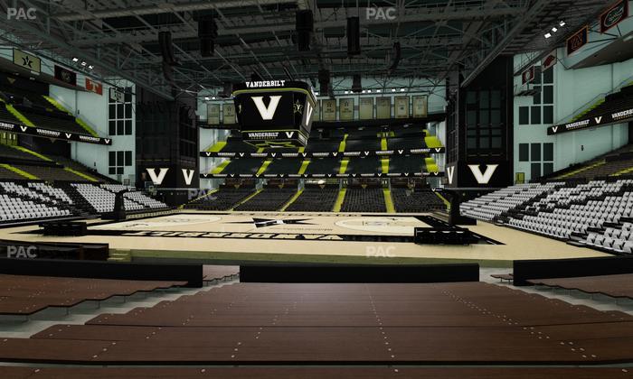 Memorial Gym - Section H Seat View