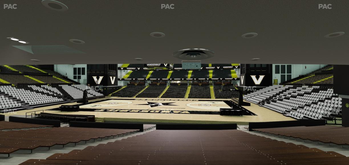 Memorial Gym - Section H Seat View