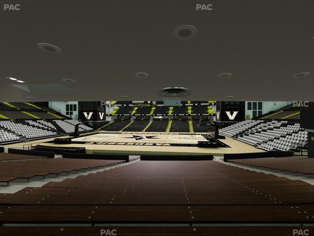 Memorial Gym - Section H Seat View