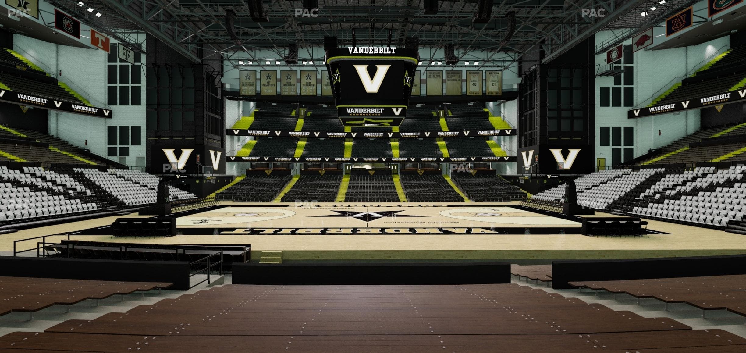 Memorial Gym - Section I Seat View