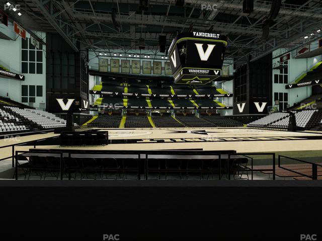 Memorial Gym - Section J Seat View