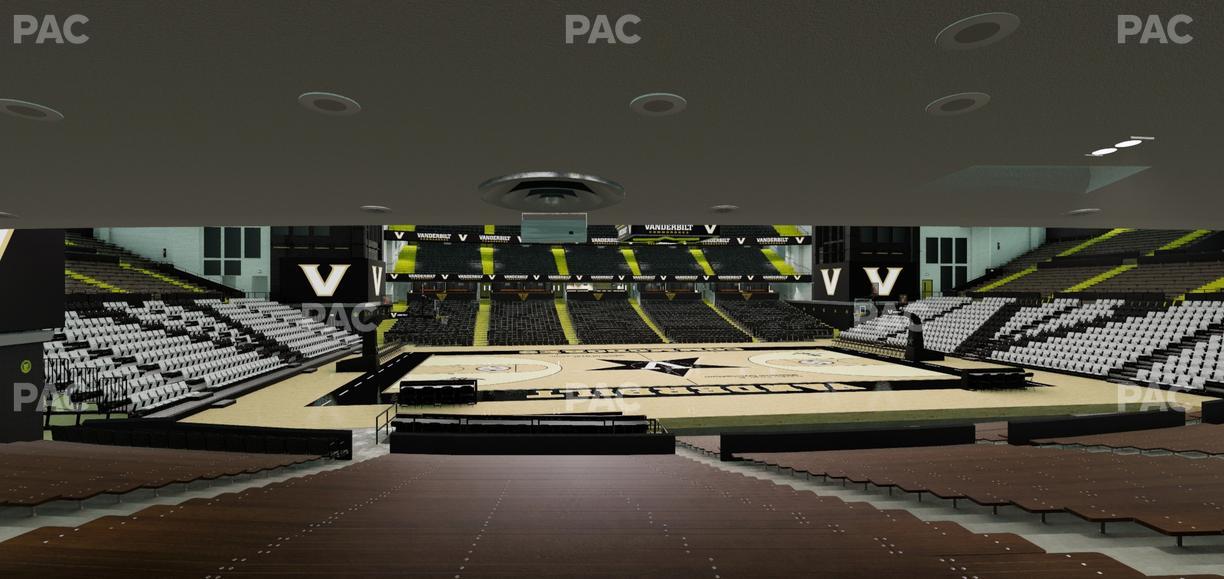 Memorial Gym - Section J Seat View