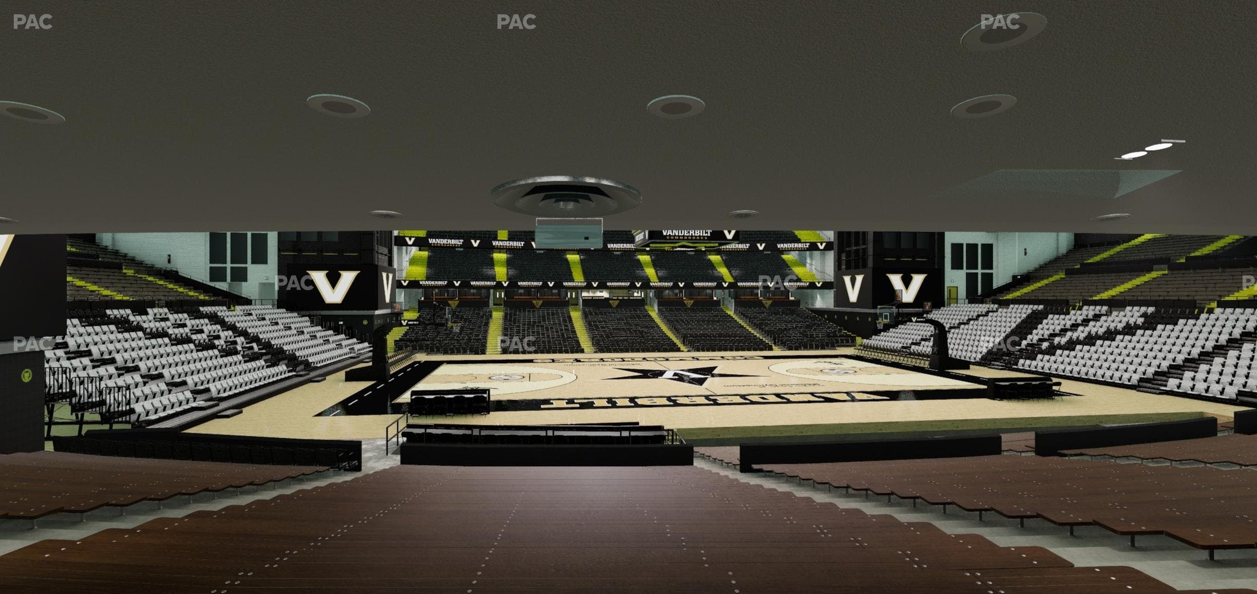 Memorial Gym - Section J Seat View