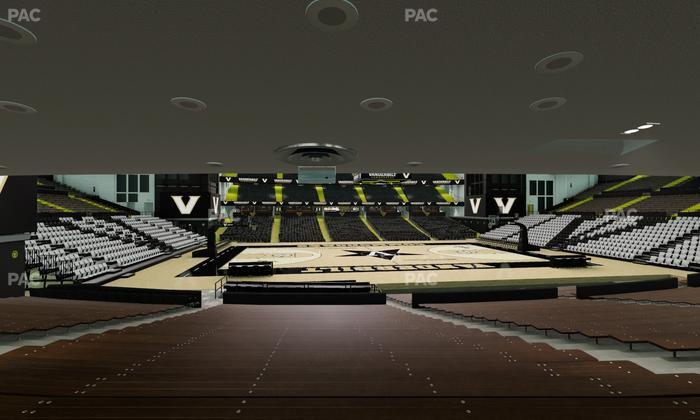 Memorial Gym - Section J Seat View