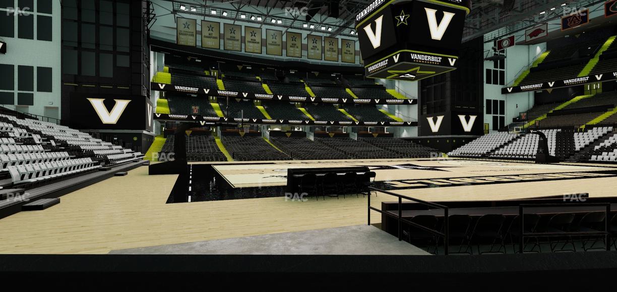 Memorial Gym - Section K Seat View