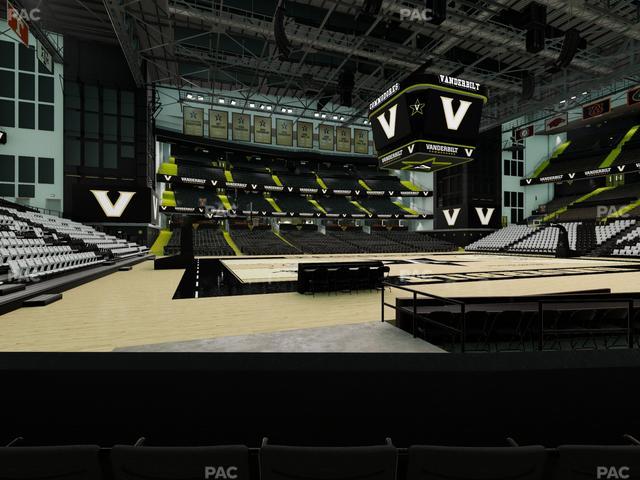 Memorial Gym - Section K Seat View