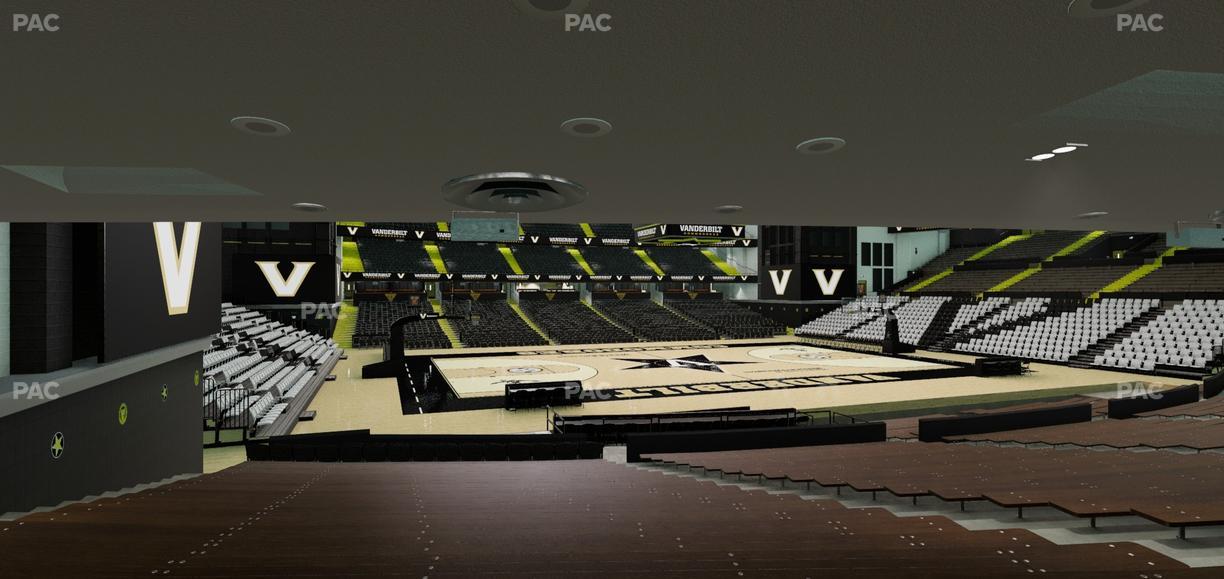 Memorial Gym - Section K Seat View