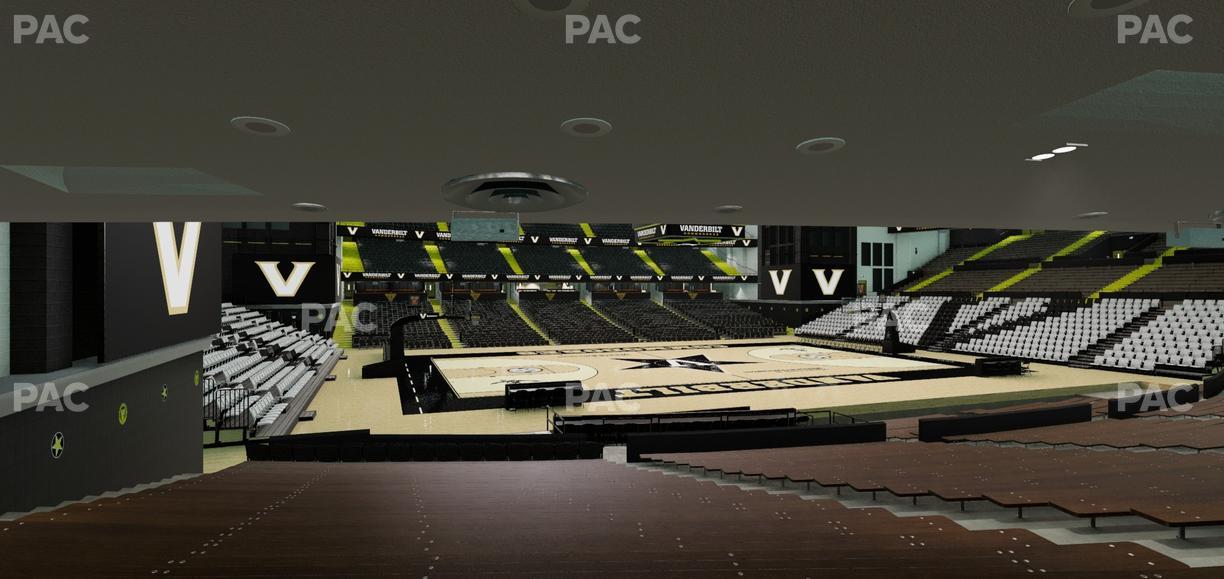 Memorial Gym - Section K Seat View
