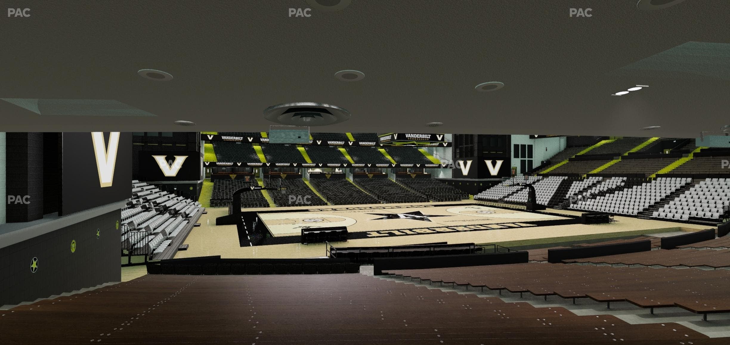 Memorial Gym - Section K Seat View