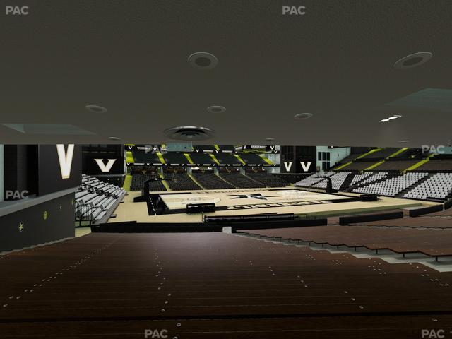 Memorial Gym - Section K Seat View