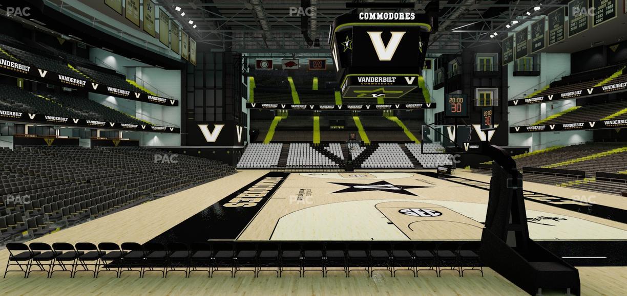 Memorial Gym - Section L Seat View