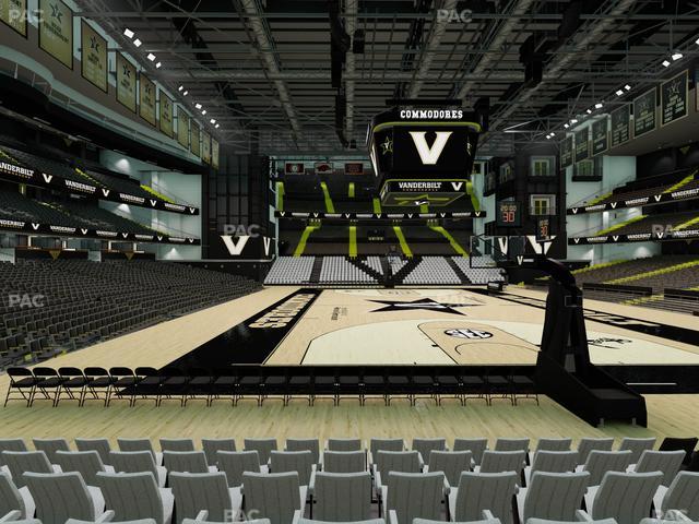 Memorial Gym - Section L Seat View