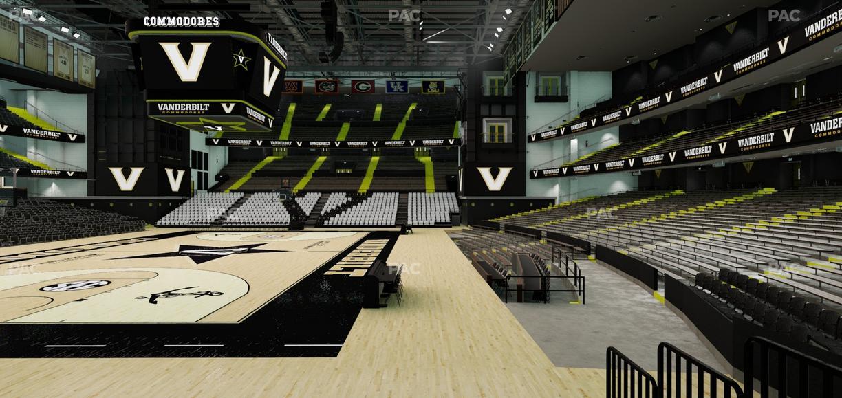 Memorial Gym - Section L Seat View