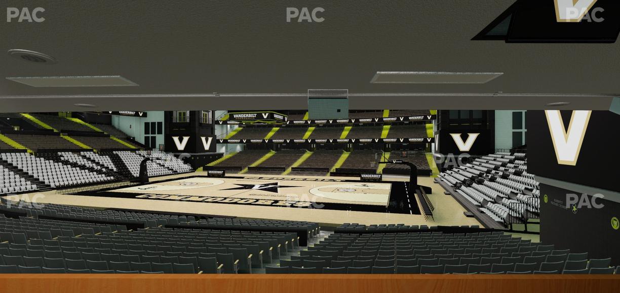 Memorial Gym - Section Suite 2 Seat View