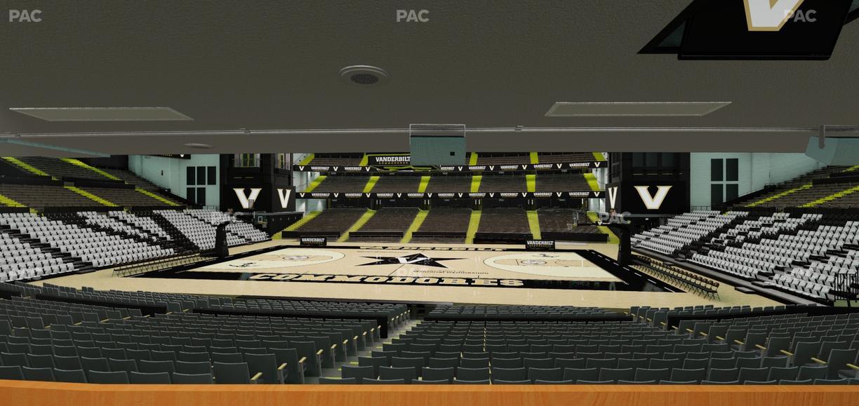 Memorial Gym - Section Suite 4 Seat View